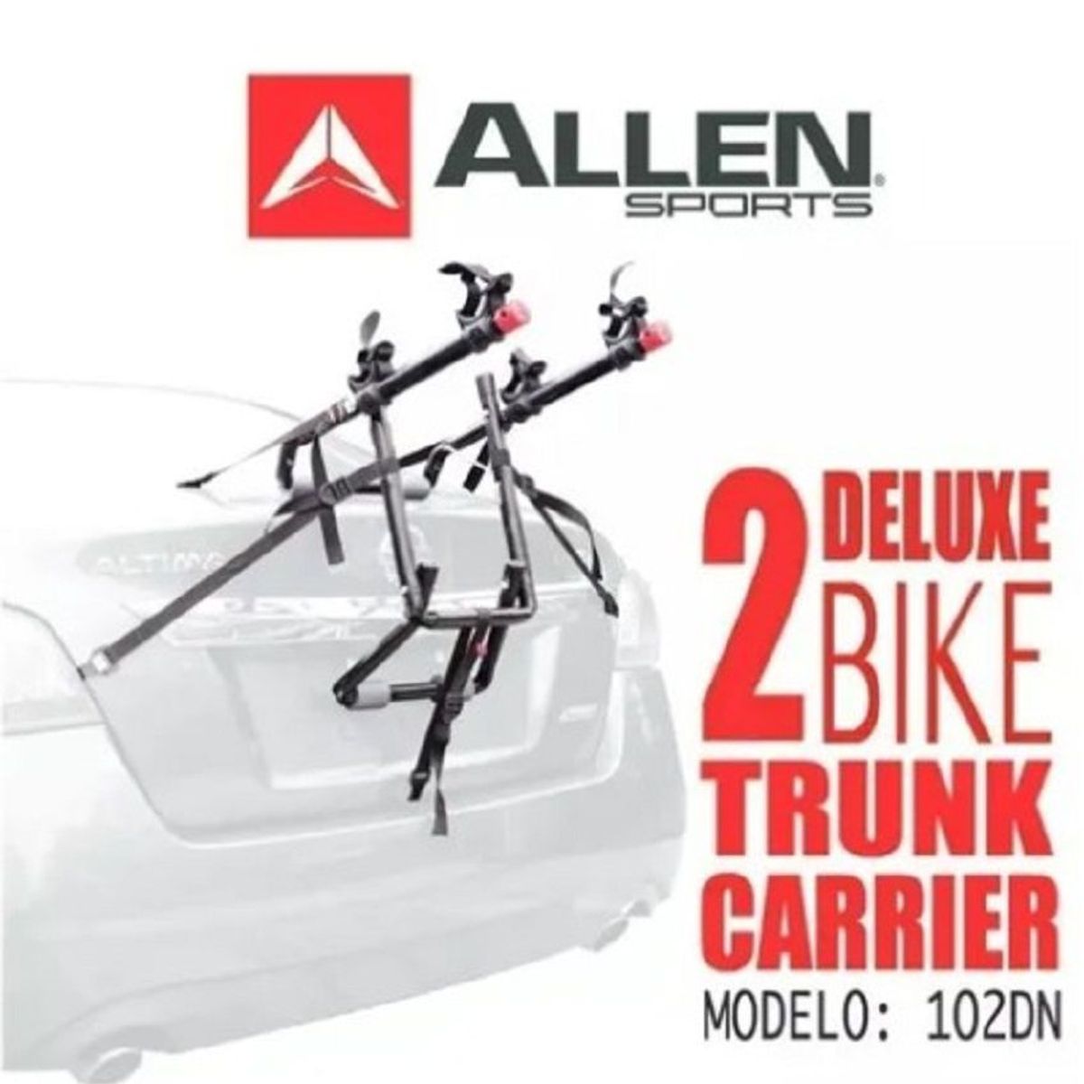 ALLEN - Portabicicletas carro Allen Deluxe 102DN 2-BIKE
