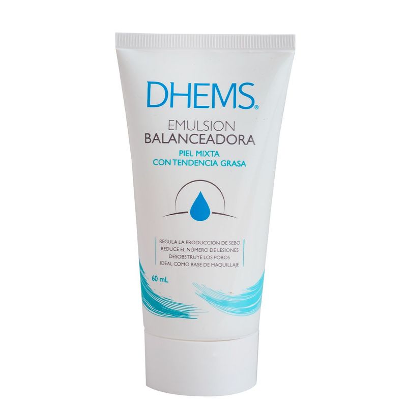 DHEMS - Emulsión Balanceadora Dhems Pieles Mixtas y Grasas 60Ml.