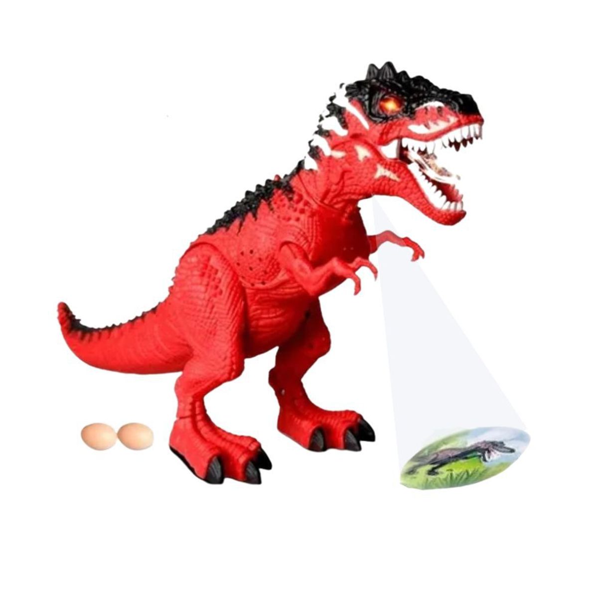 GENERICO - Dinosaurio Juguete Sonido Luces Y Movimiento.