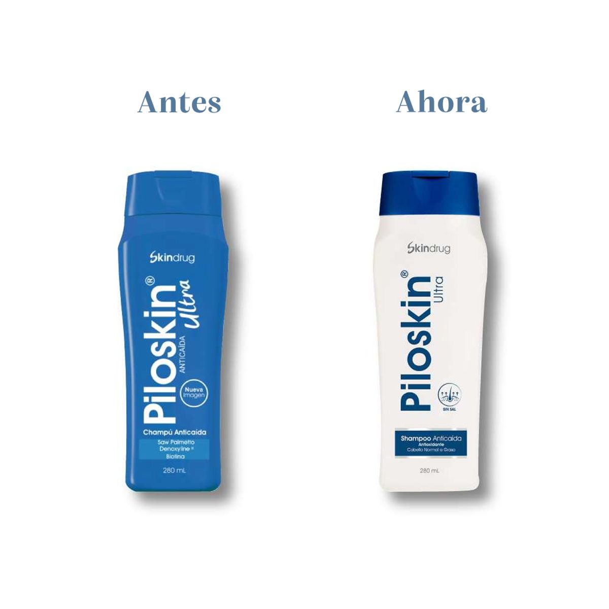 SKINDRUG - Piloskin Ultra ChampÃº AnticaÃ­da x 280ml  Skindrug PUM $235,7