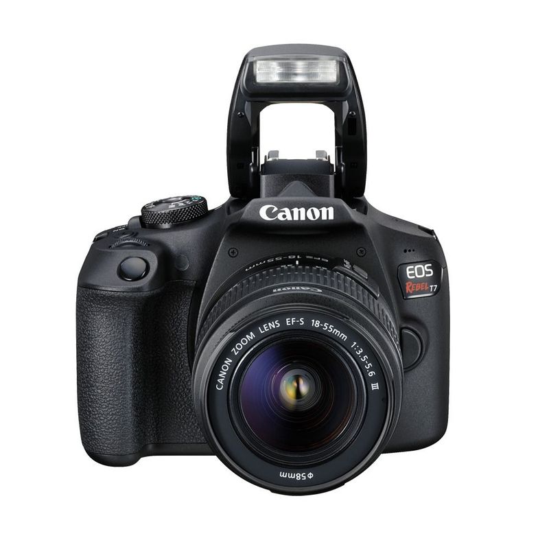 CANON - Camara Canon Eos T7 con Lente 18-55.