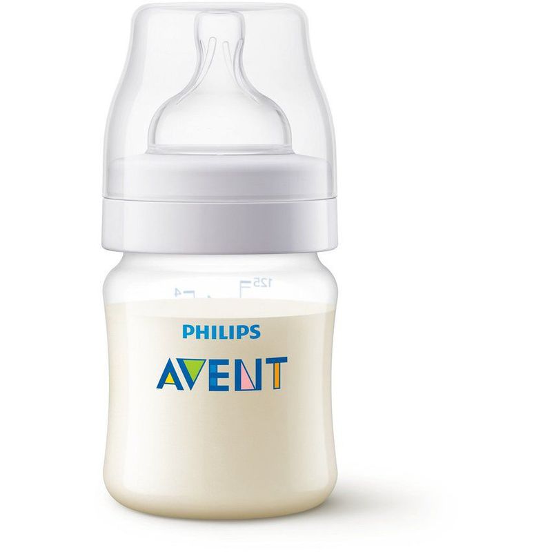 AVENT - Tetero  anti-colico pp 4oz  x1 avent scf810/17 blanco