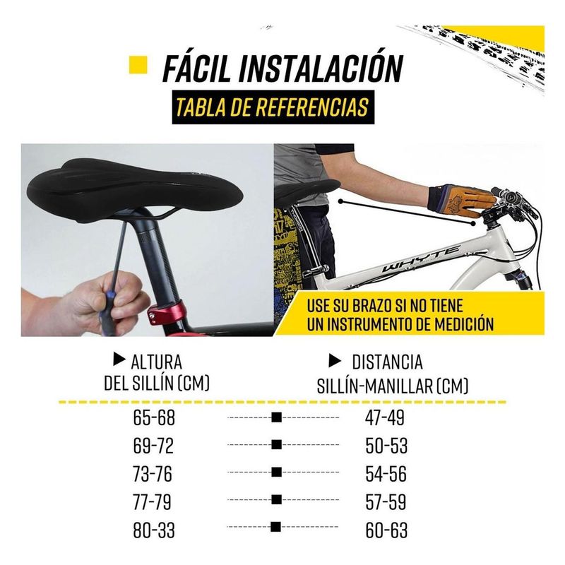 Silla Sillin Bicicleta Antiprostático Gel Flyrock Mtb Ruta