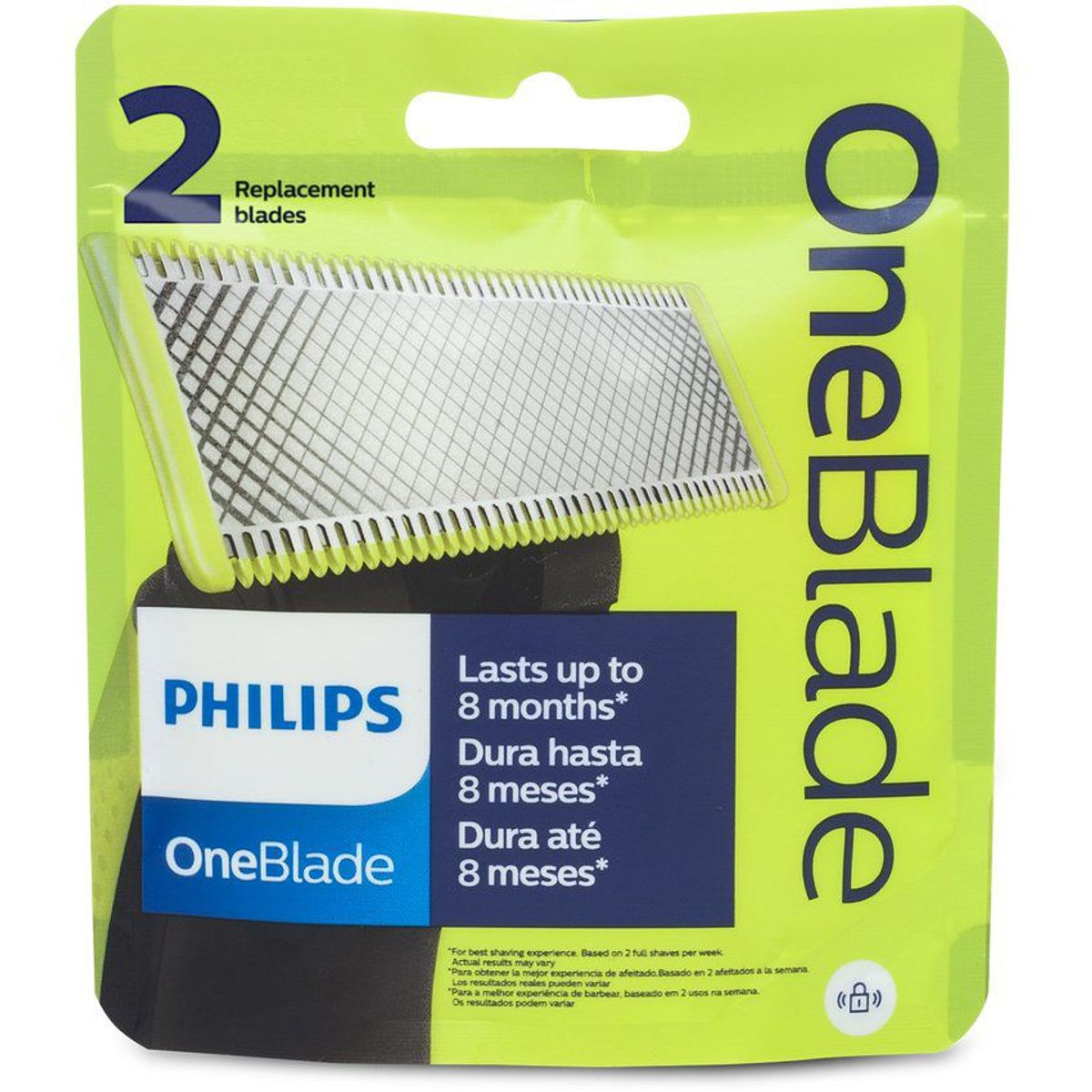 PHILIPS - Cuchilla repuesto philips oneblade x2 qp22051