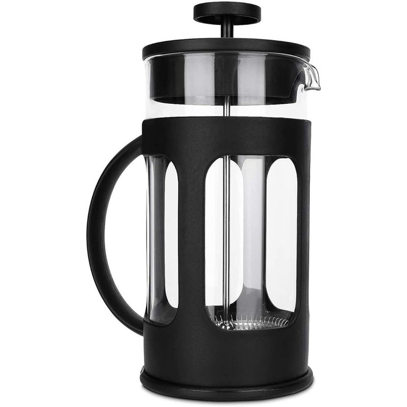 GENERICO - Cafetera Prensa Francesa Filtro Acero Inoxidable 600 Ml