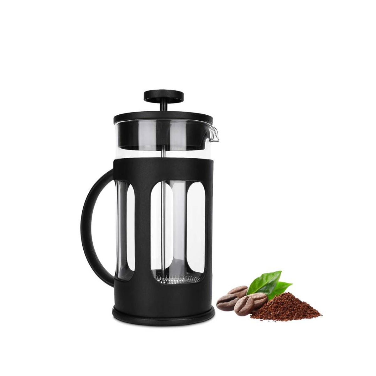 GENERICO - Cafetera Prensa Francesa Filtro Acero Inoxidable 600 Ml