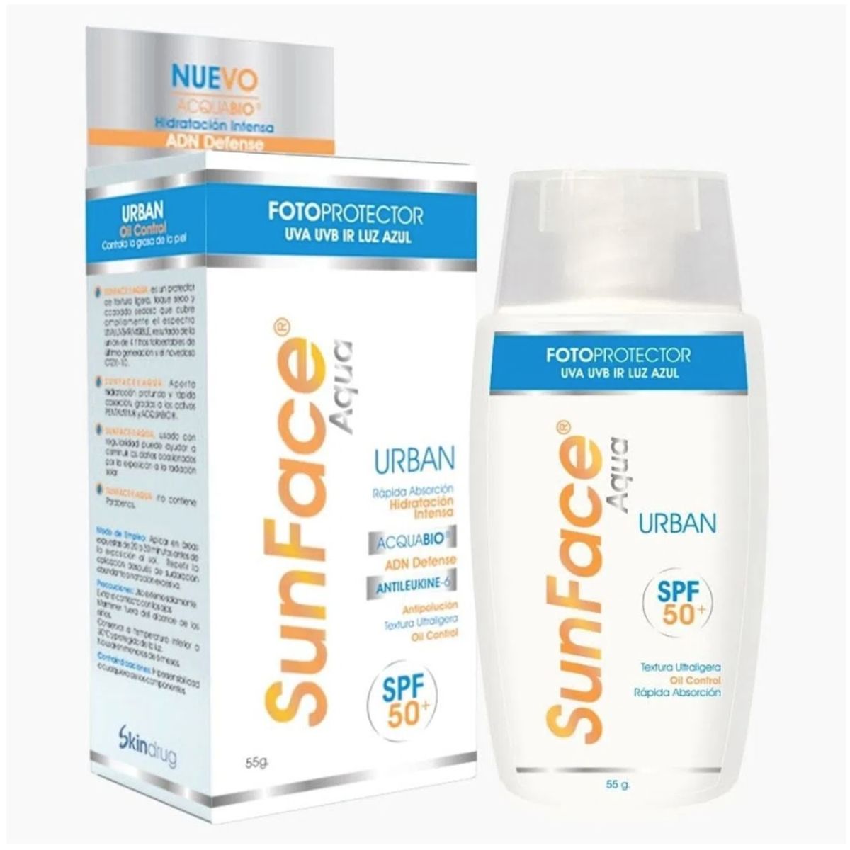 SKINDRUG - Sunface Aqua Urban SPF 50 x 55g I Skindrug PUM $ 2,080