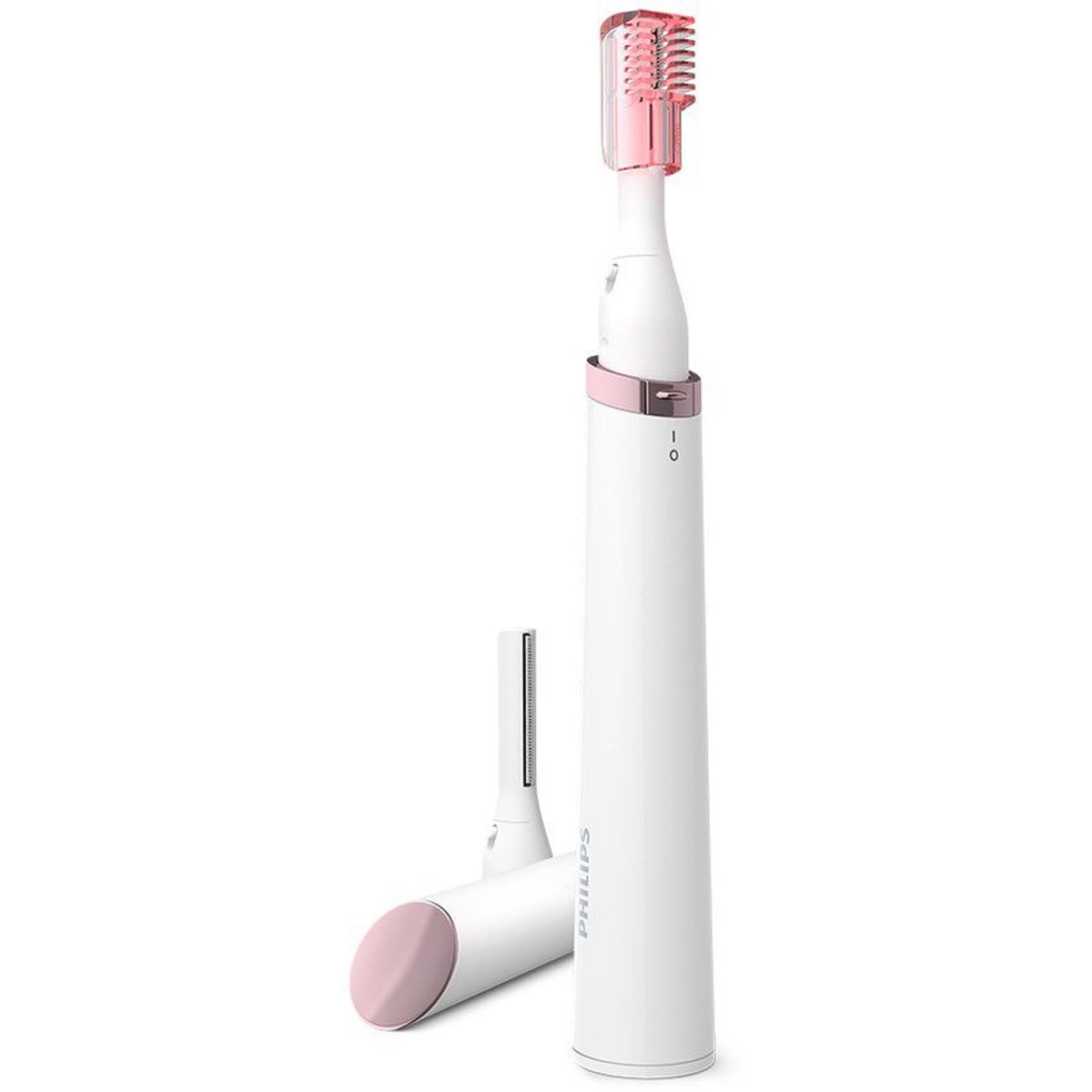 PHILIPS - Recortador de precisión para retoques philips hp6389 rosado
