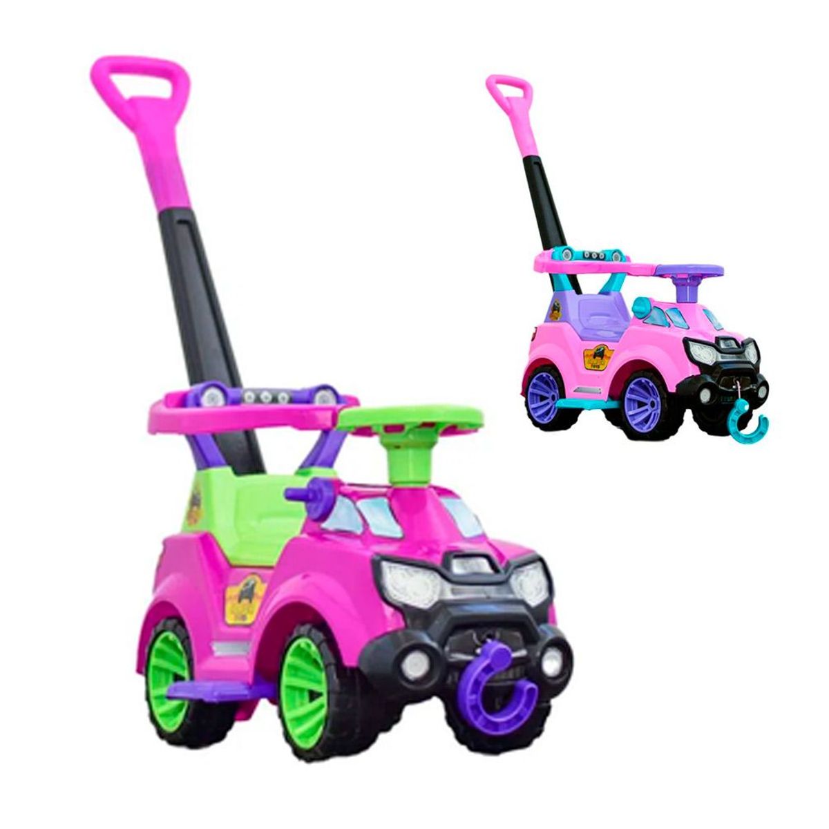 BOY TOYS - Carro Paseador Montable 3 En 1 Niños Bebe