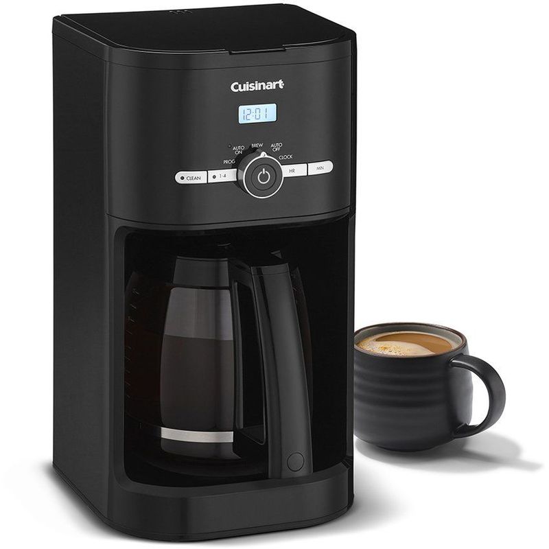 CUISINART - Cafetera Programable de 12 Tazas Cuisinart DCC-1120BK Negra