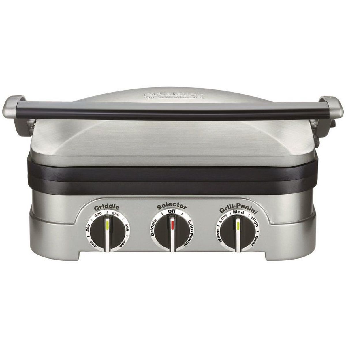 CUISINART - Grill Parrilla 5 en 1  Cuisinart GR-4NP1 Gris