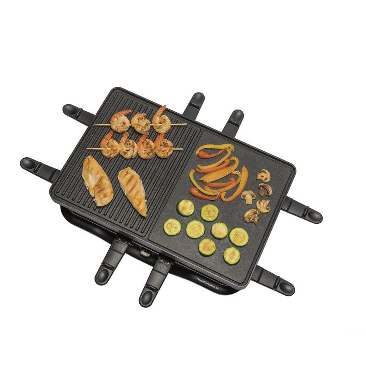 HAMILTON BEACH - RACLETTE 8 PORCIONES