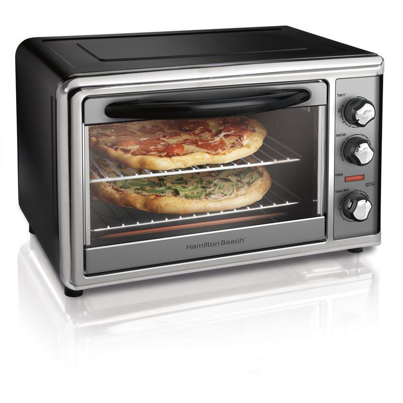 HAMILTON BEACH - Horno Rosticero  y de Convencion  Hamilton Beach 31104d Negro