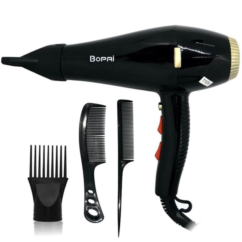 GENERICO - Combo 4 En 1 Plancha De Cabello, Rizador, Peine Y Secador_.