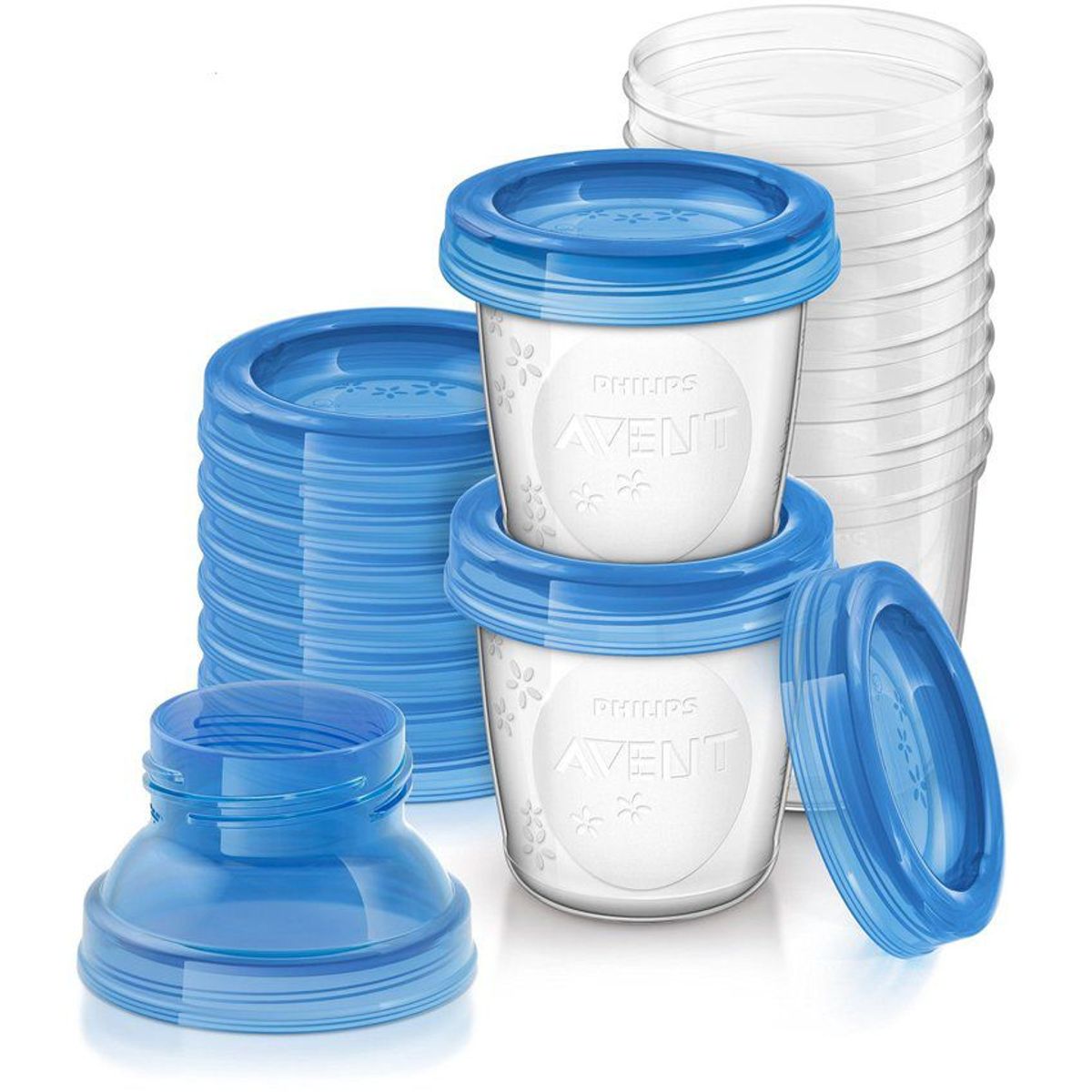 AVENT - Vasos para el almacenamiento de la leche materna avent scf618/10