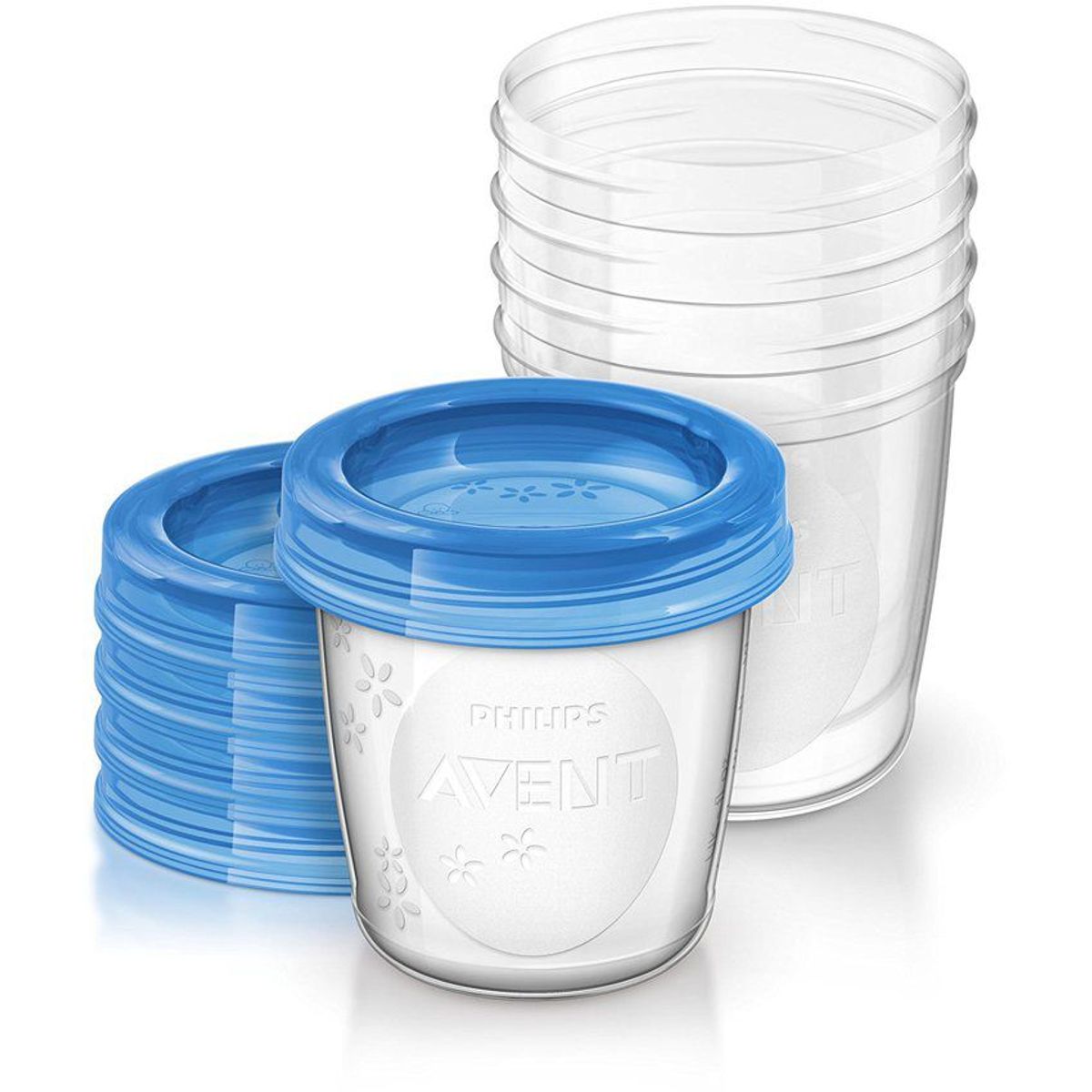 AVENT - Vasos para el almacenamiento de la leche materna avent scf618/10