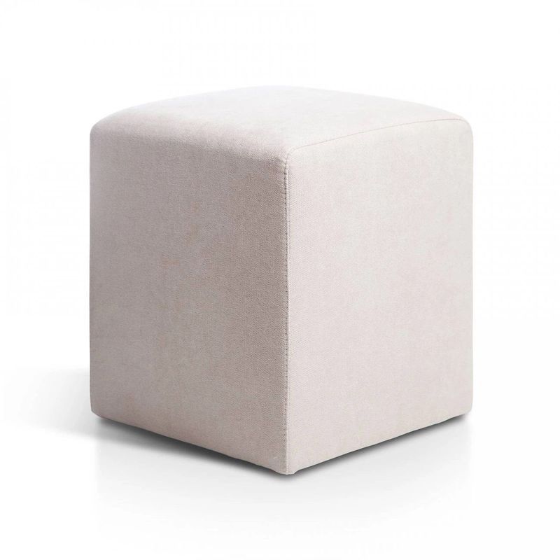 BANZAY - Puff Butaco Auxiliar  Individual- Beige