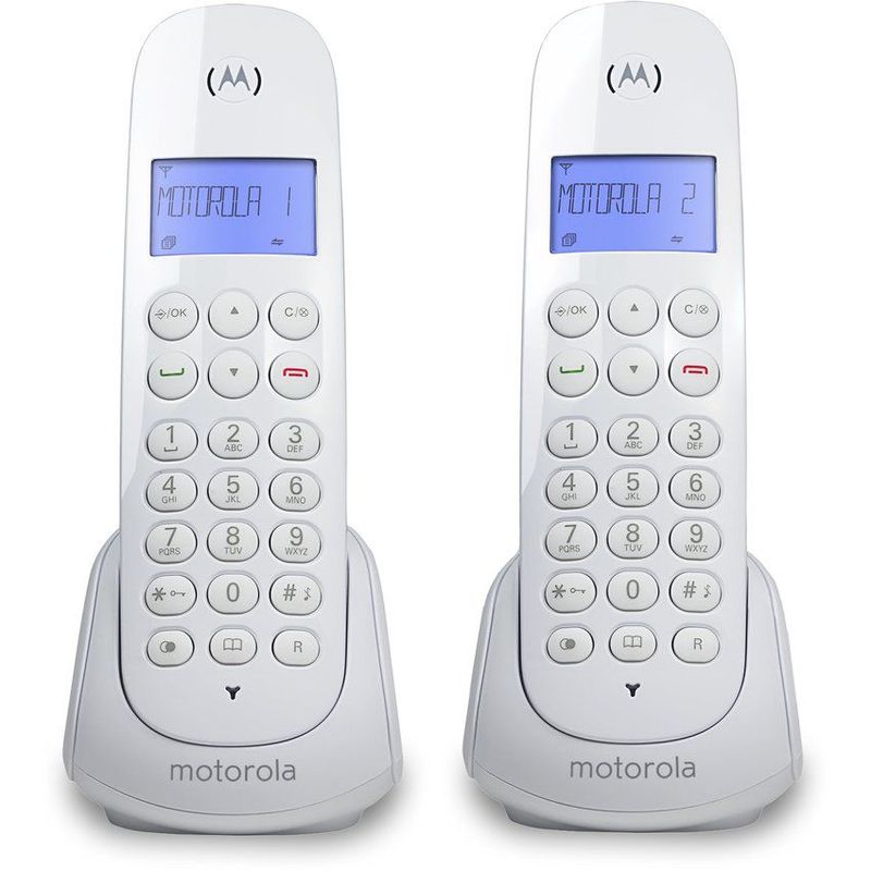 MOTOROLA - Teléfono dúo inalambrico motorola m700w-2 ca blanco