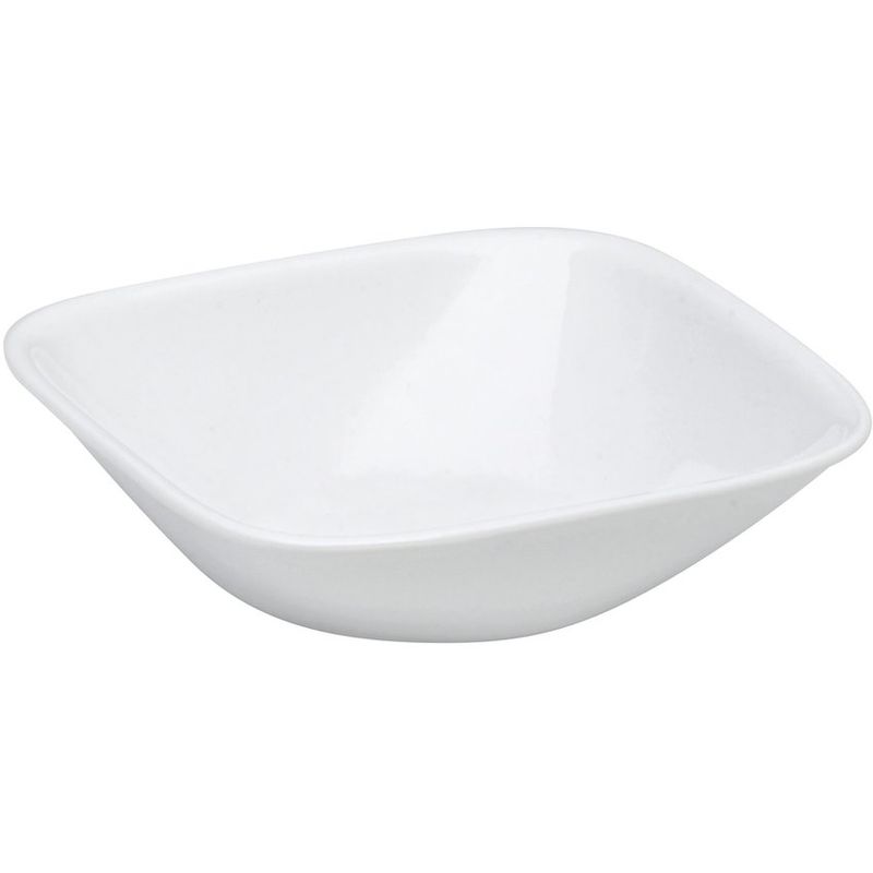 CORELLE - Bowl postre 10oz -295ml square pure white corelle 1075554 blanco