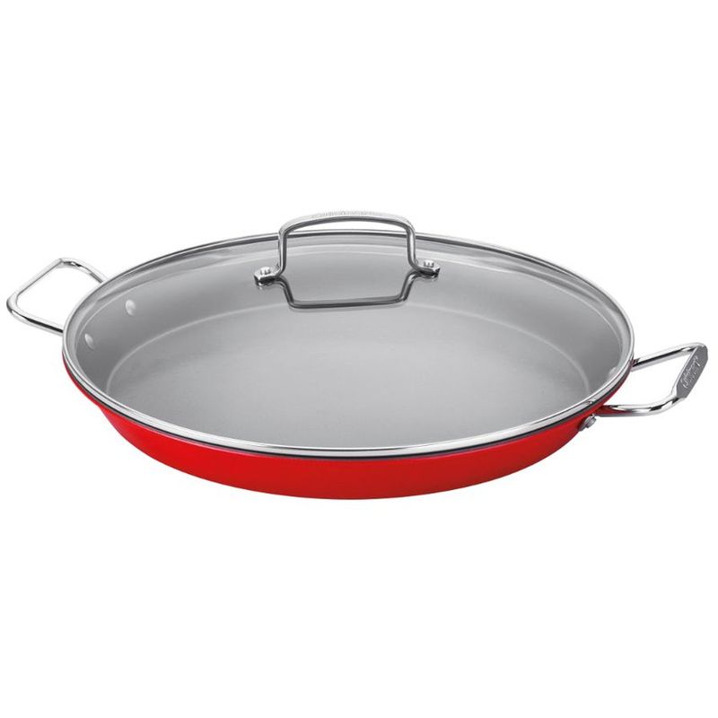 CUISINART - Paellera de 15 con Tapa ASP-38CR de Cuisinart