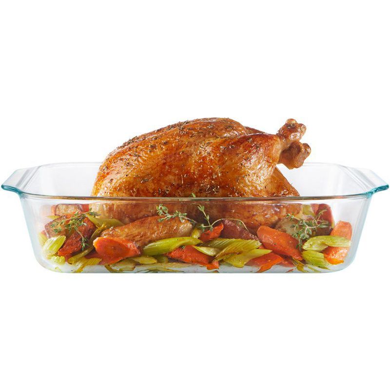 PYREX - Refractaria rectangular 9x13 5qt pyrex deep.
