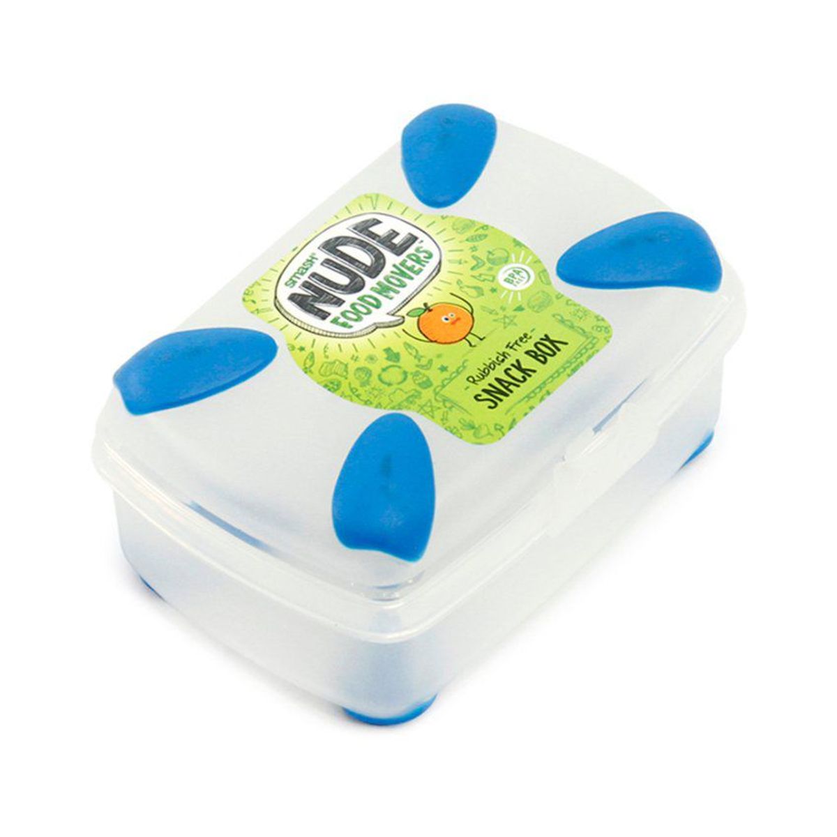 SMASH - Porta merienda 250 ml azul