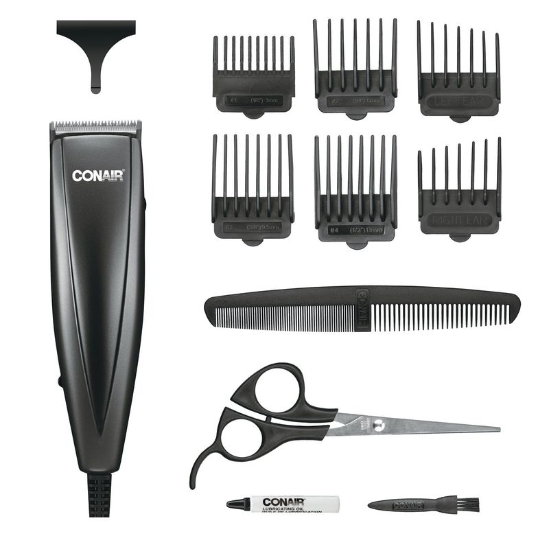 CONAIR - Kit de peluquería simple cut conair hc108rgb gris