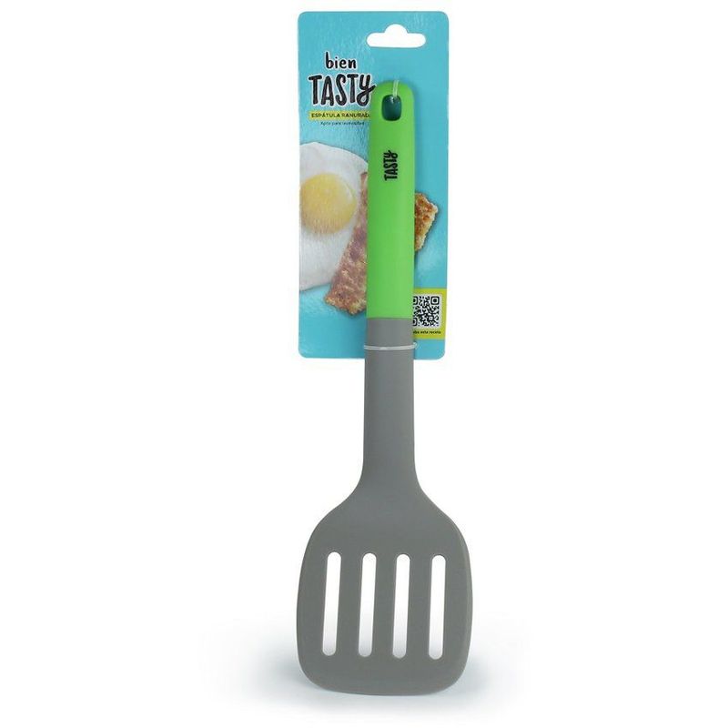 TASTY - Espatula ranurada tasty al-c011ka0227 verde