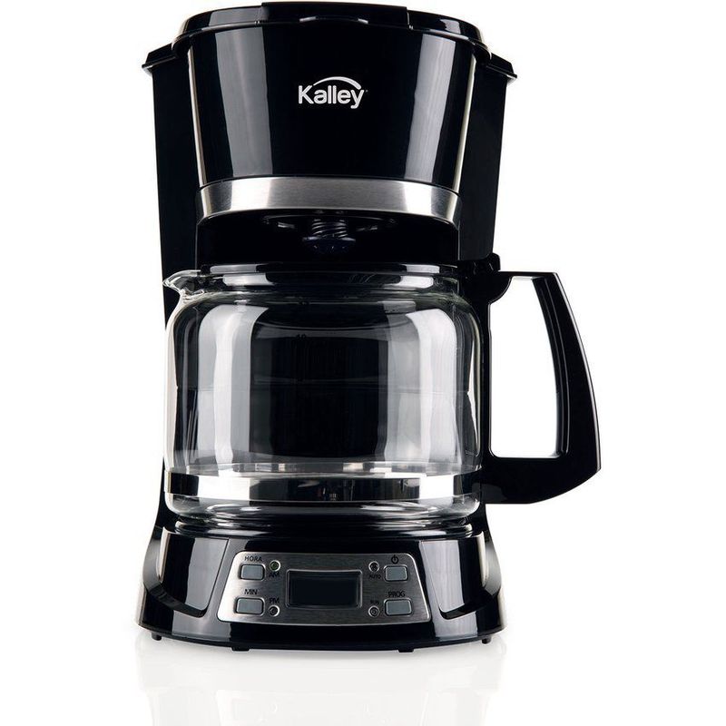 KALLEY - Cafetera kalley digital 12 tazas k-mcd negro