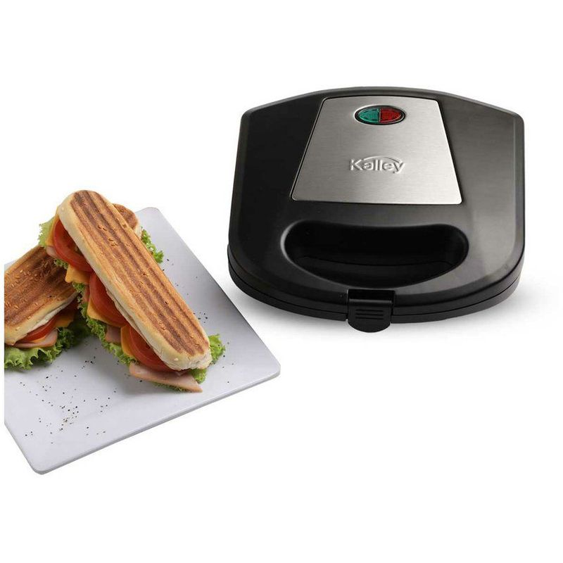 KALLEY - Sanduchera kalley k-smp200n panini negro