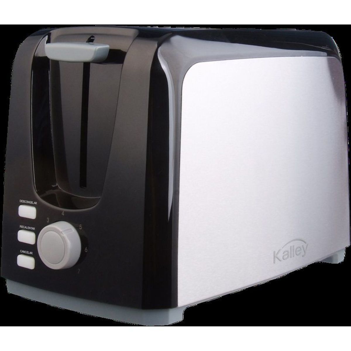 KALLEY - Tostadora de pan kalley k-mtp750ss negro