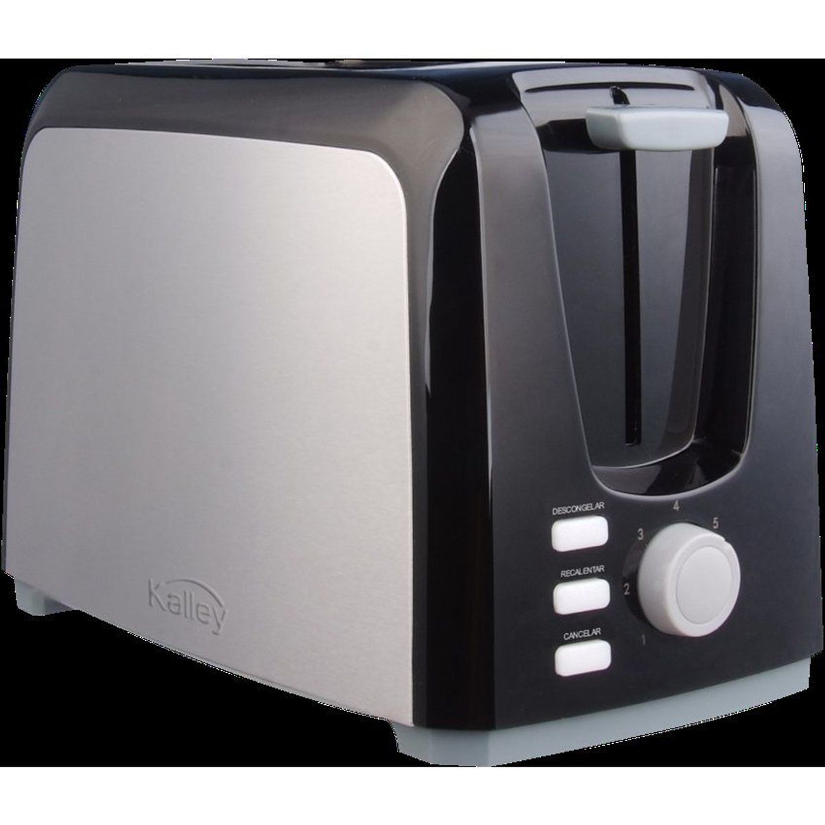 KALLEY - Tostadora de pan kalley k-mtp750ss negro