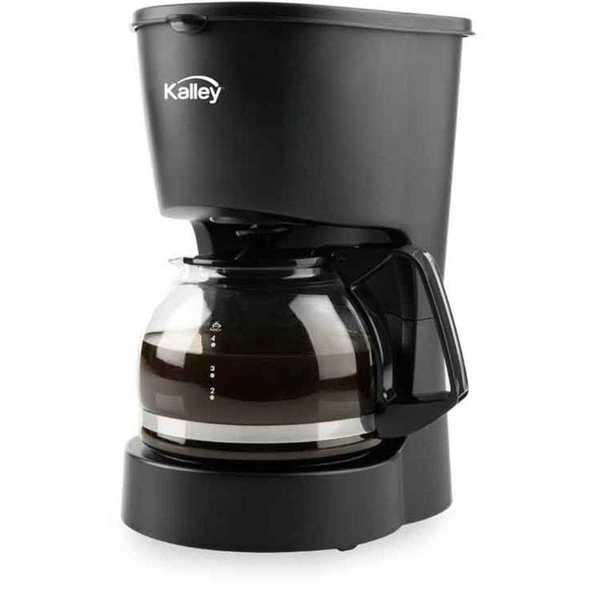 KALLEY - Cafetera kalley 4tazas k-mcm4n negro