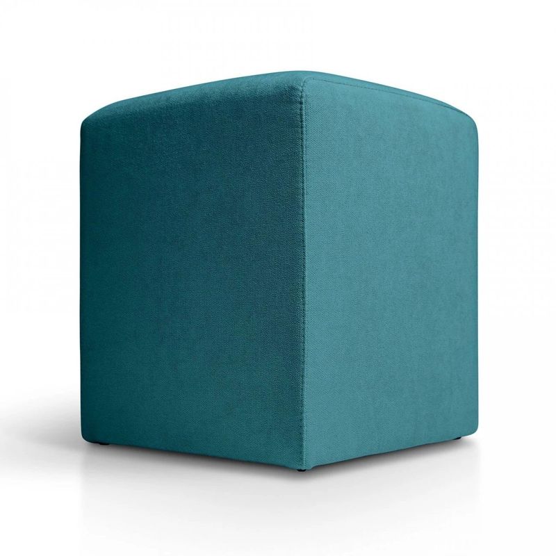 BANZAY - Puff Butaco Auxiliar  Individual - Turquesa