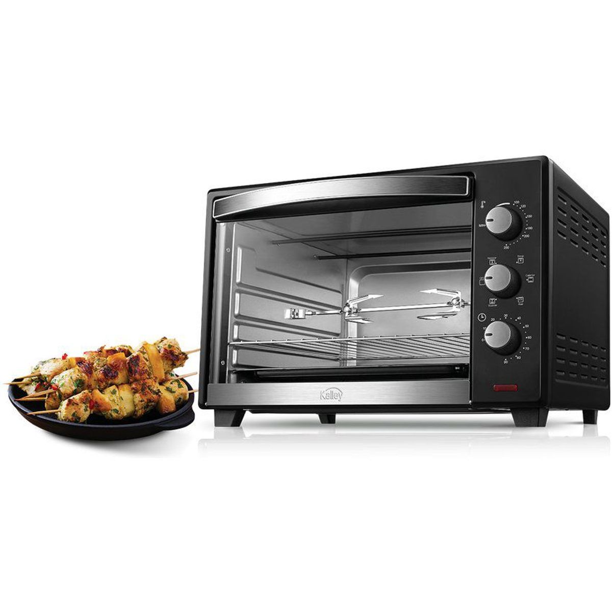 KALLEY - Horno tostador 26l kalley k-he26l2 negro