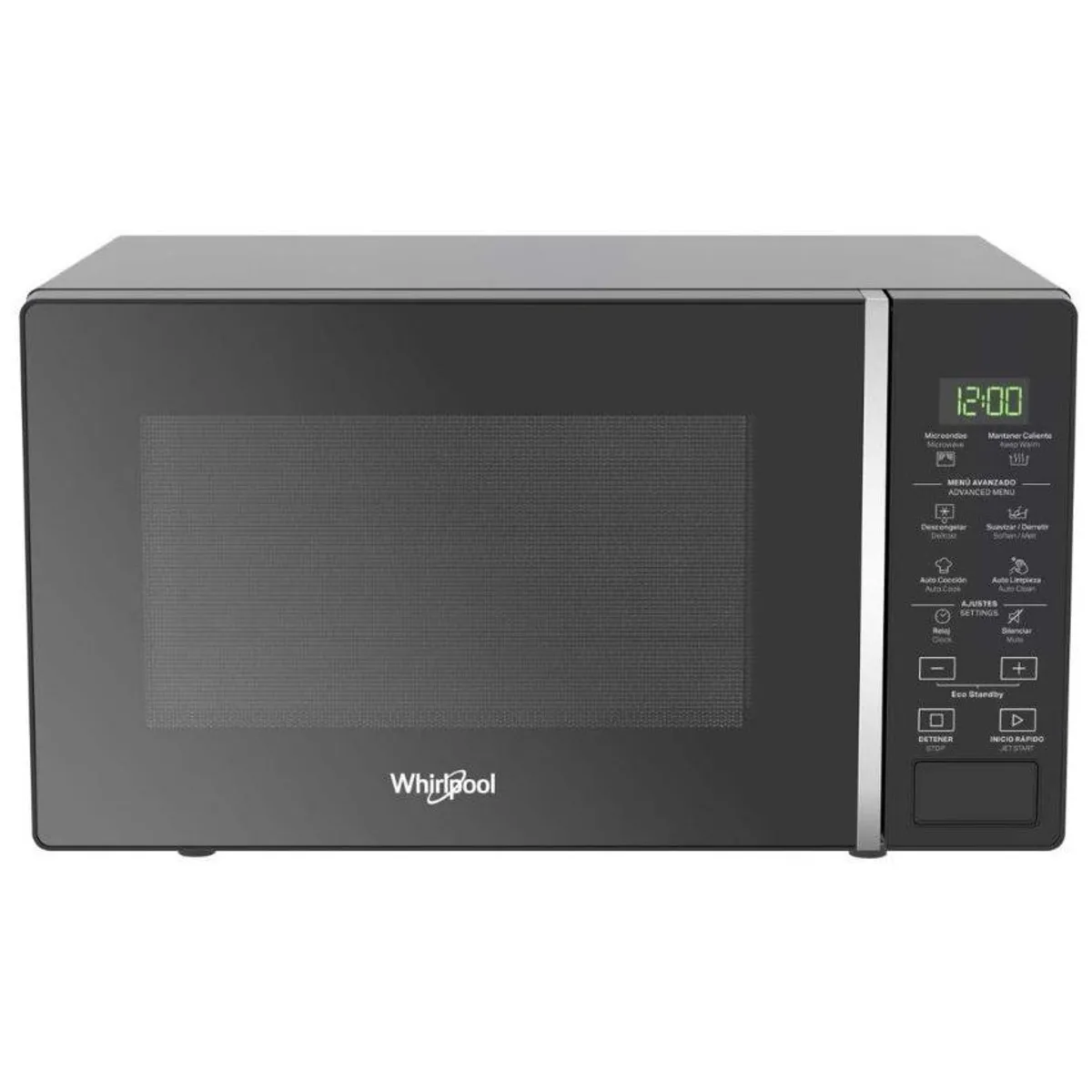 WHIRLPOOL - Horno microondas whirlpool 0,7 wm1807b negro