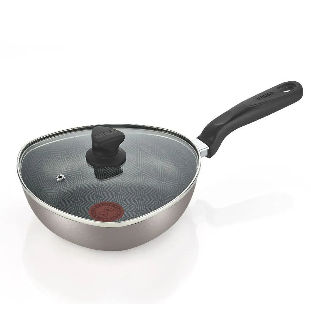 IMUSA - Wok imusa 30cm tapa vidrio talent