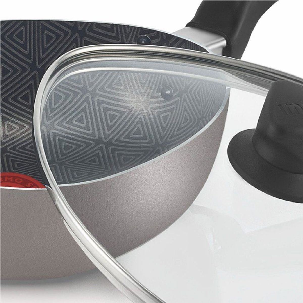 IMUSA - Wok imusa 30cm tapa vidrio talent