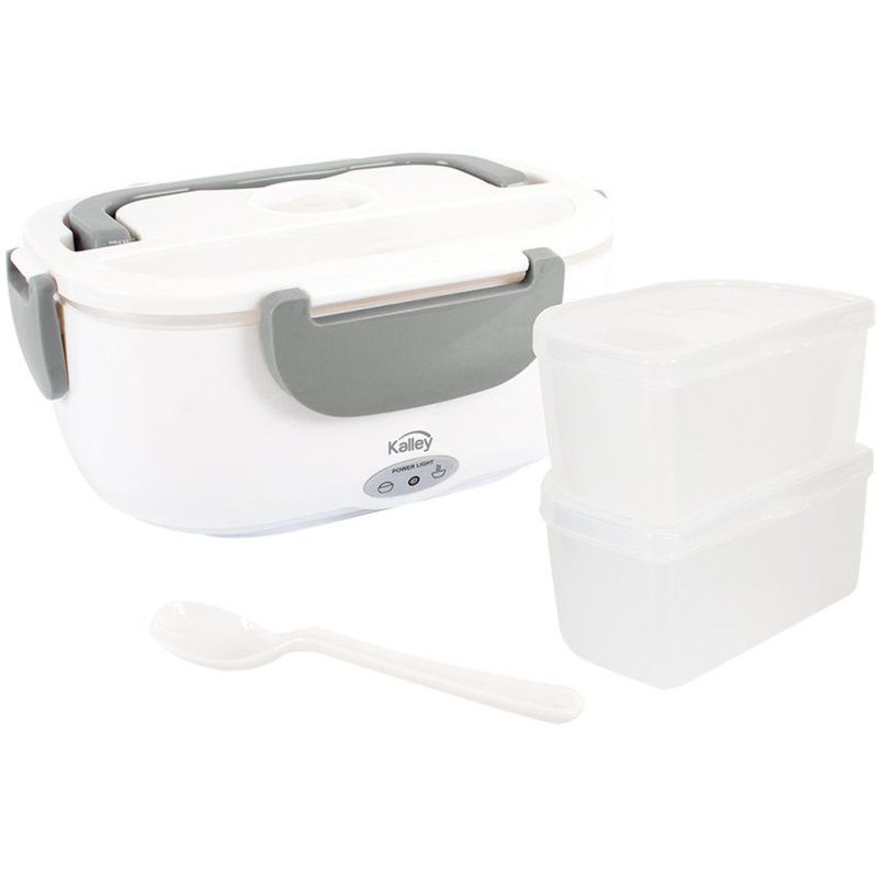 KALLEY - Lonchera eléctrica kalley k-mle60g2 blanco-gris