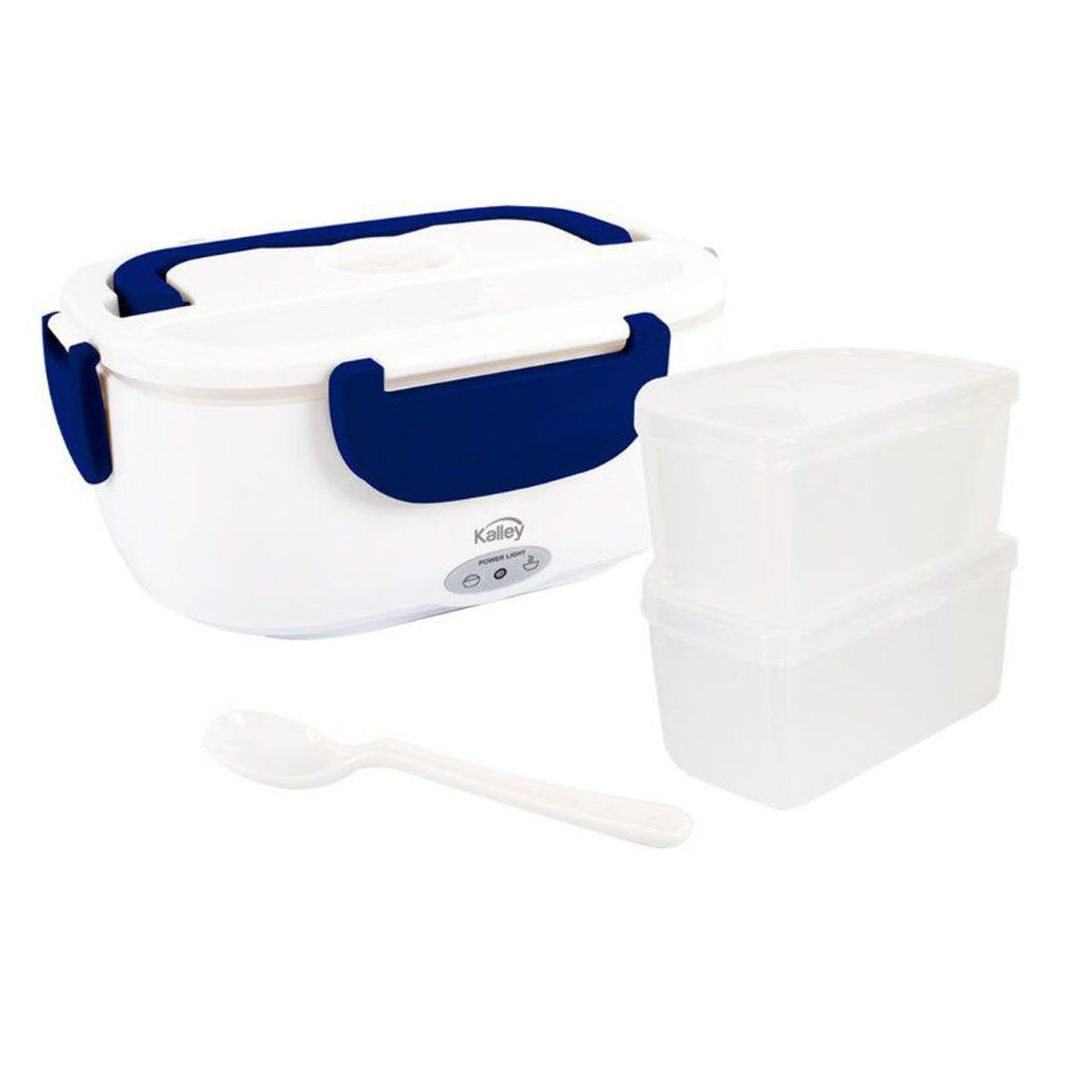 KALLEY - Lonchera eléctrica kalley k-mle60a2 azul-blanco