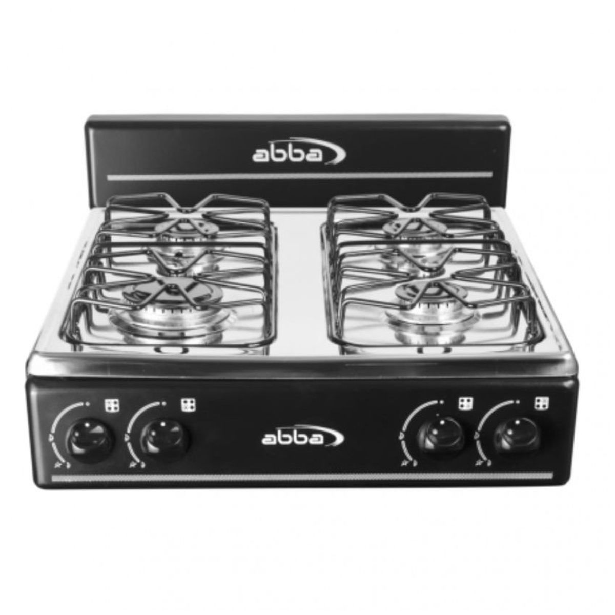 ABBA - Estufa de mesa abba st4005 4 puestos gas natural qa