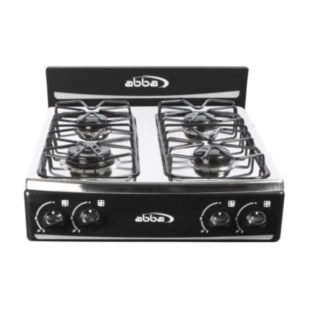 ABBA - Estufa de mesa abba st4005 4 puestos gas natural ql