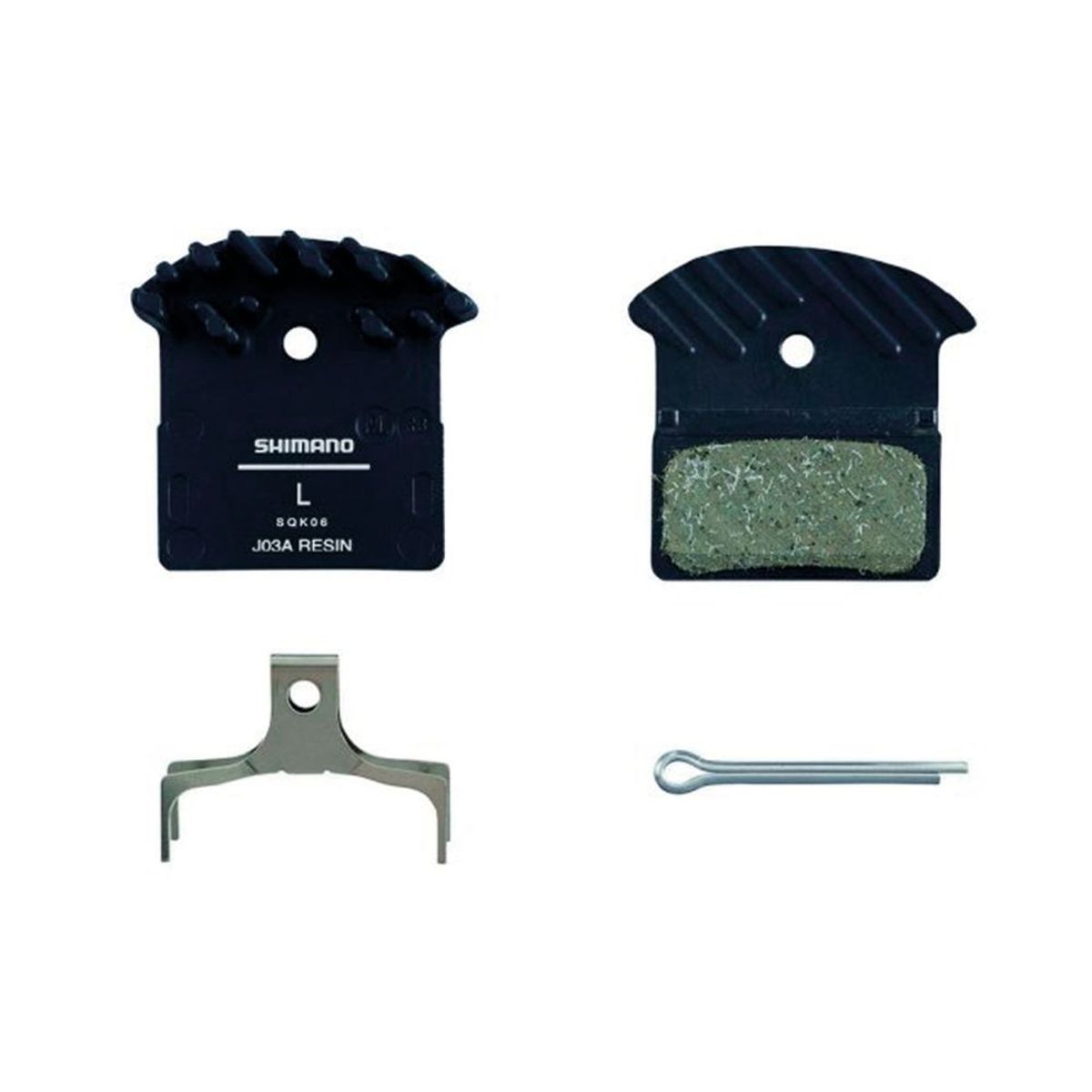 SHIMANO - Pastillas de Freno de Resina Shimano J02A