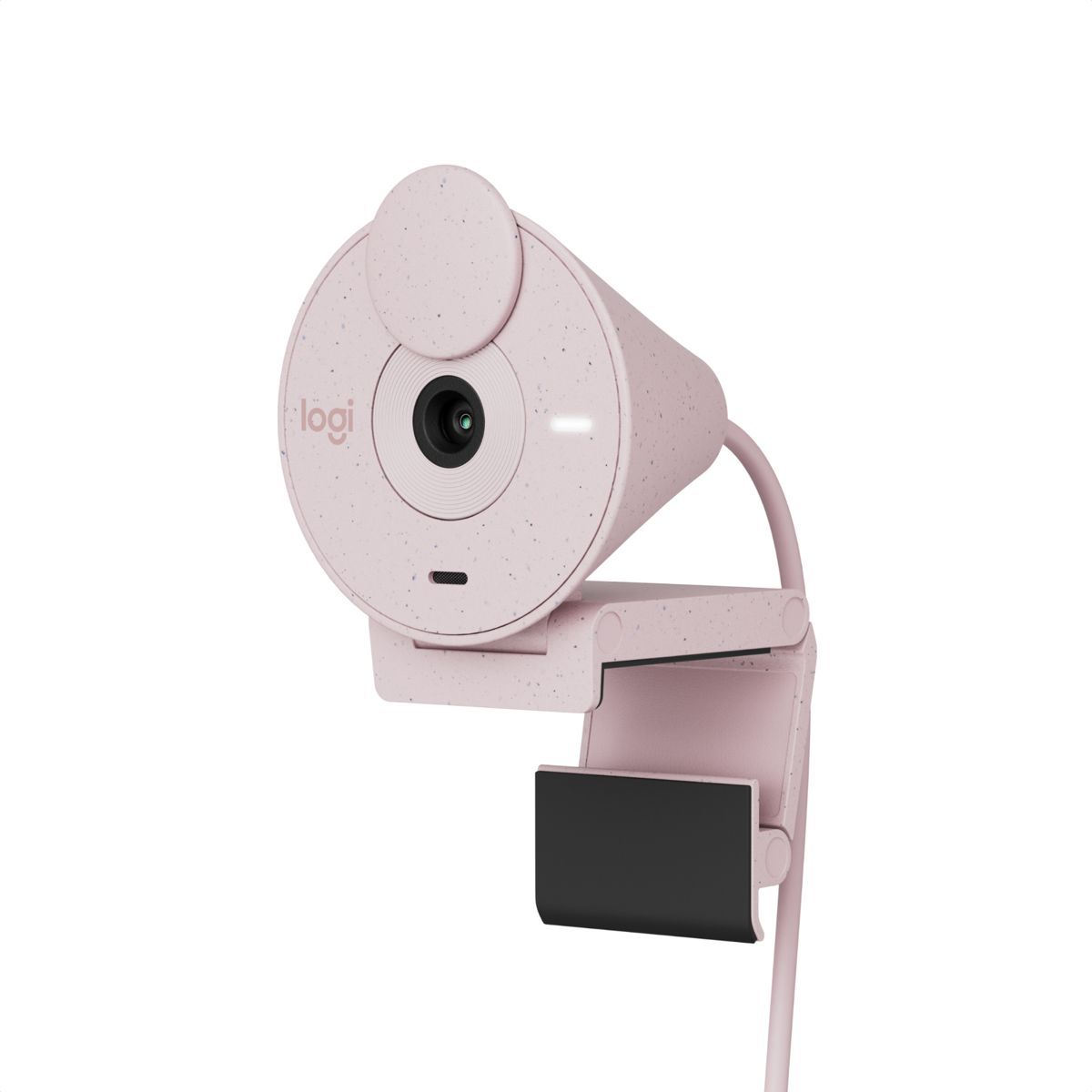 LOGITECH - Webcam Logitech Brio 300 Full Hd 1080p Rightlight 2 Usb-c Rosado
