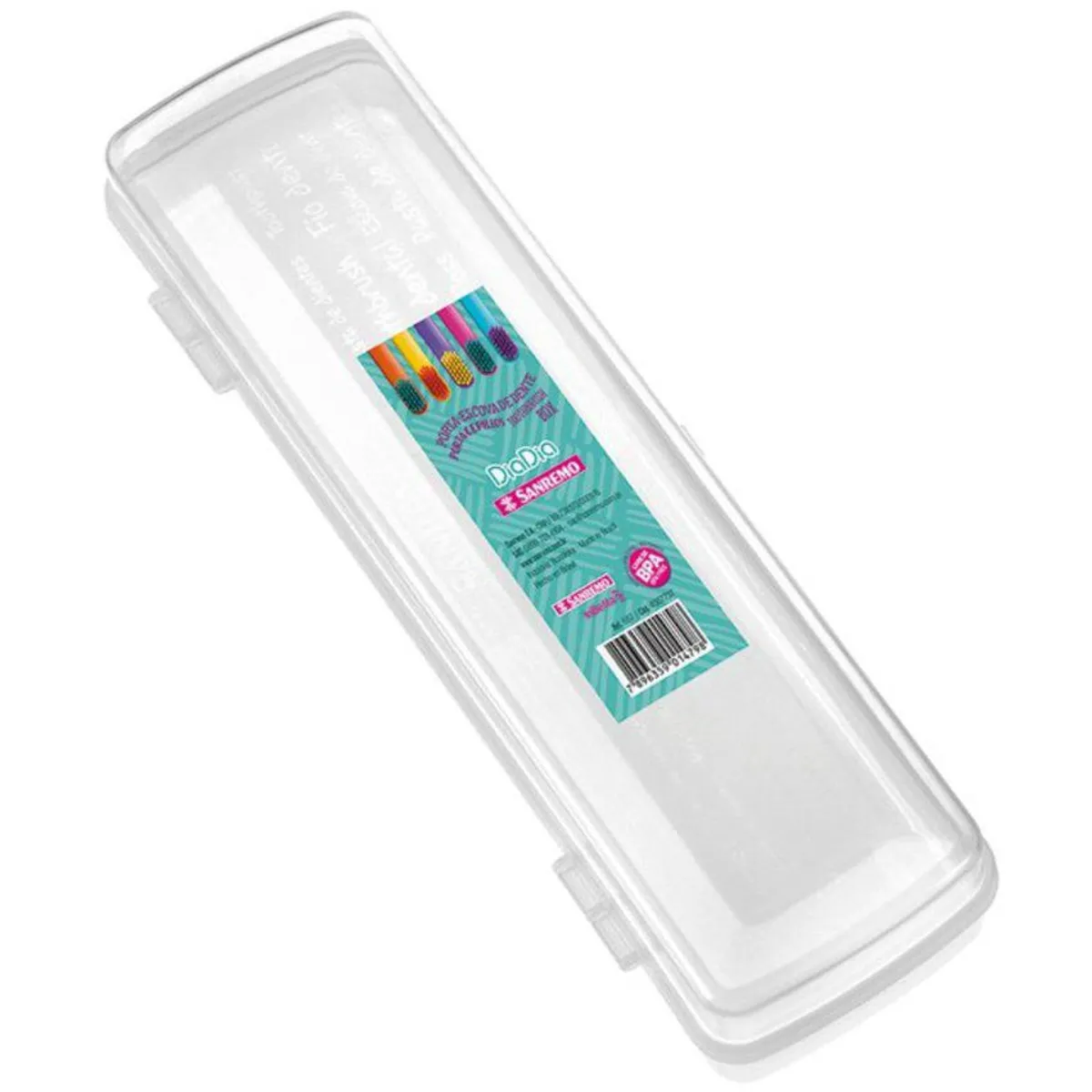 SANREMO - Porta Cepillo De Dientes Plástico Blanco Sanremo 687