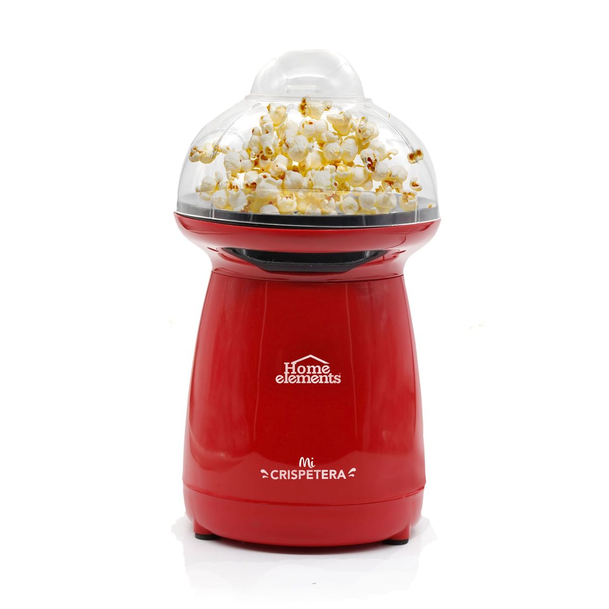 HOME ELEMENTS - Crispetera Roja sin Aceite Home Elements