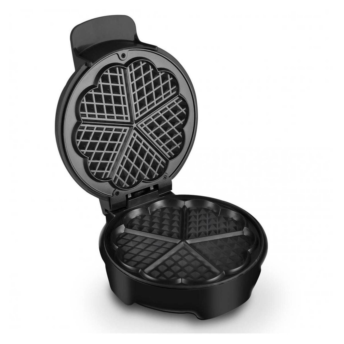 HOME ELEMENTS - Wafflera Negra 20 cm Antiadherente Home Elements