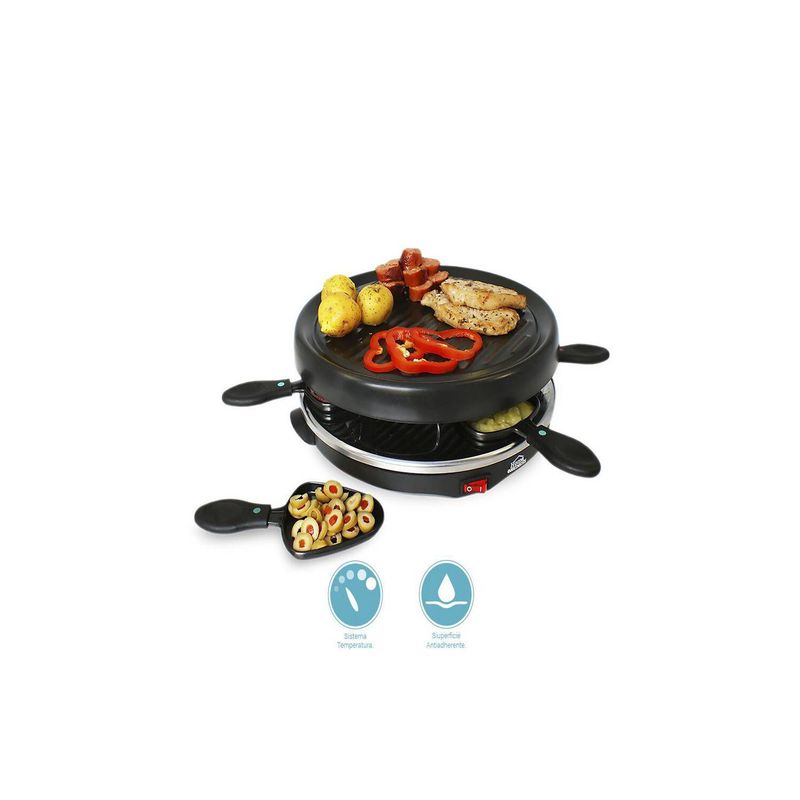 HOME ELEMENTS - Raclette Grill Electrico 28 cm Home Elements