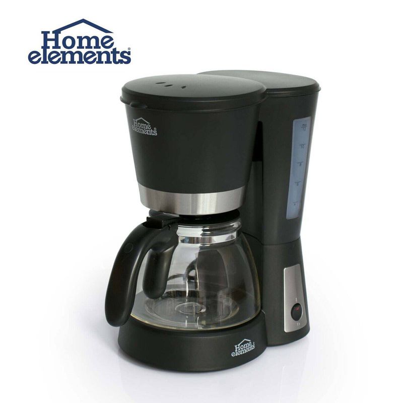 HOME ELEMENTS - Cafetera Electrica 12 Tazas Home Elements