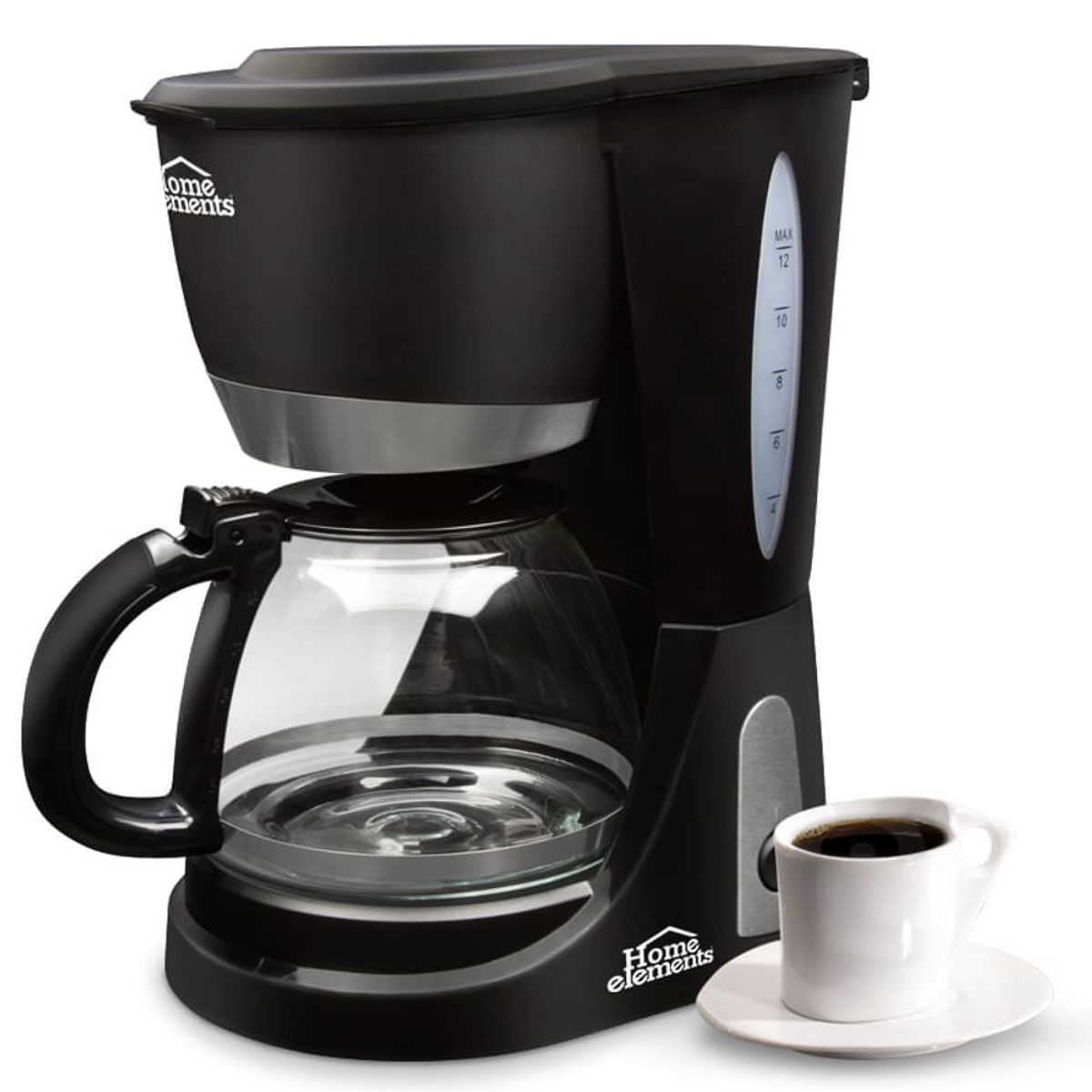 HOME ELEMENTS - Cafetera Electrica 12 Tazas Home Elements